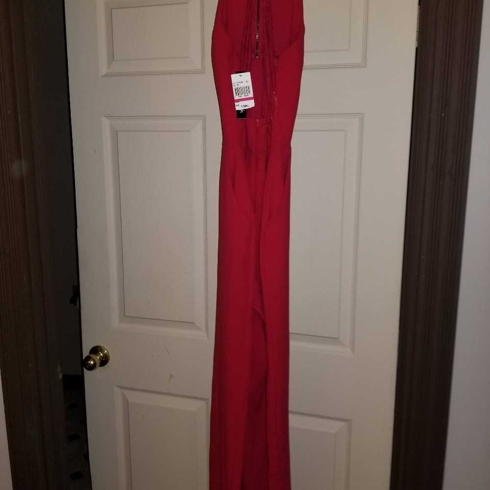 Red jumpsuit - Picture 3 of 7